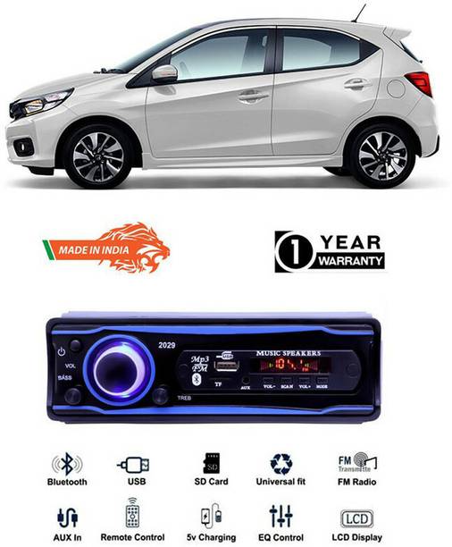 Dvis Blue 2029 USB/AUX/SD/BLUETOOTH/FM/MP3 BOOM MASTER STANDARD D-1378 Car Stereo