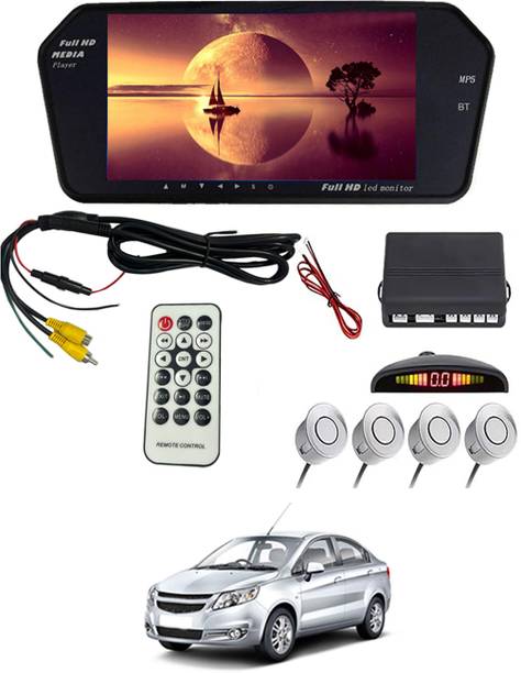 monolive 7inch BT Screen Full HD Rearview Monitor Screen With Silver Sensor-236 Multicolor LCD