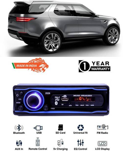 Dvis Blue 2029 USB/AUX/SD/BLUETOOTH/FM/MP3 BOOM MASTER STANDARD D-2009 Car Stereo