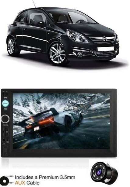 JBRIDERZ 7Inch HD DoubleDin TouchScreen with Rear View Camera Support With Camera B 461 Car Stereo