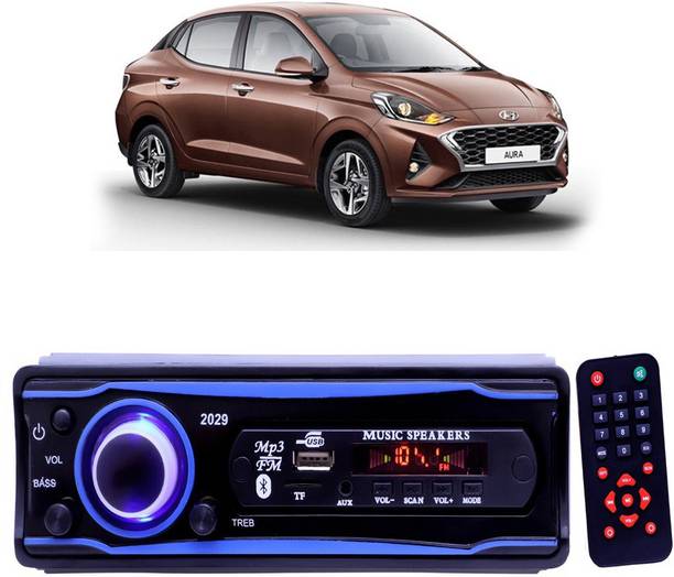 JBRIDERZ Blue 2029 USB/AUX/SD/BLUETOOTH/FM/MP3 BOOM MASTER STANDARD- G 172 Car Stereo