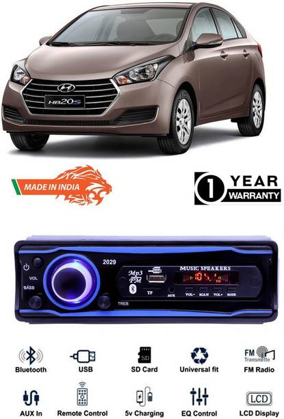 Dvis Blue 2029 USB/AUX/SD/BLUETOOTH/FM/MP3 BOOM MASTER STANDARD D-2189 Car Stereo