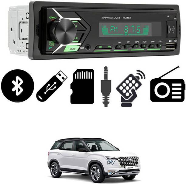 MATIES Single DIN 2093 Bluetooth Car Stereo USB/BT/Aux/FM with Remote Control-07 Car Stereo