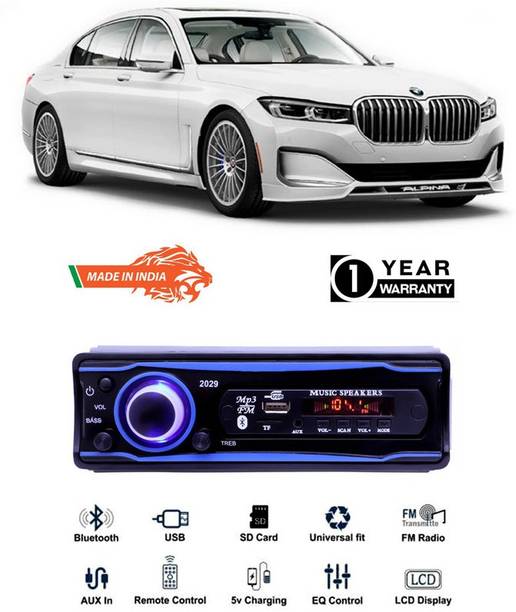 Dvis Blue 2029 USB/AUX/SD/BLUETOOTH/FM/MP3 BOOM MASTER STANDARD D-3453 Car Stereo