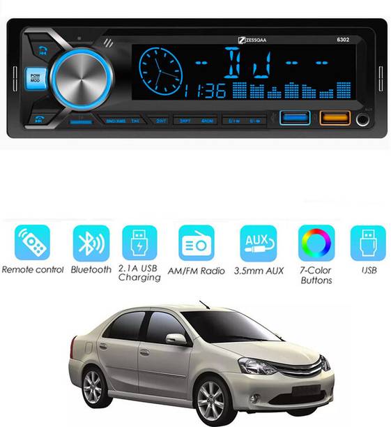RKPSP MP3 Car Stereo With Duel USB,TF card,Aux,Bluetooth Remote Control 1 Car Stereo