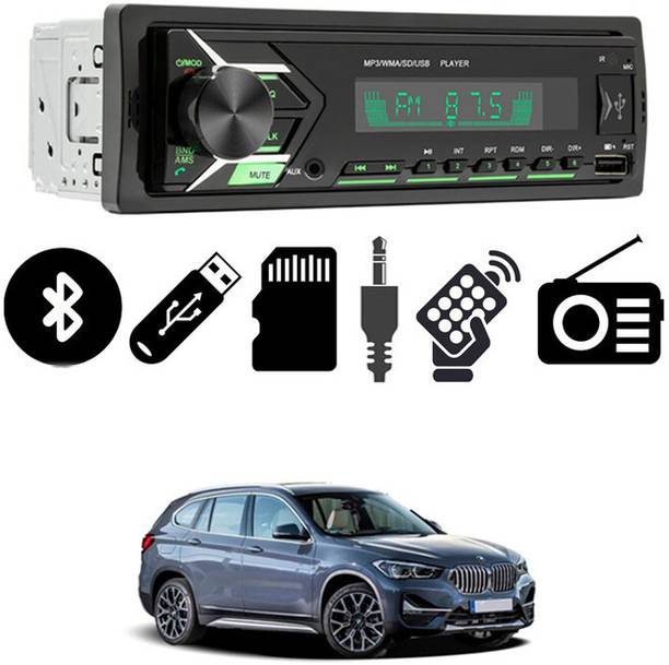 RKPSP 2093 Single DIN Bluetooth Car Stereo USB/BT/Aux/FM with Remote Control-252 Car Stereo