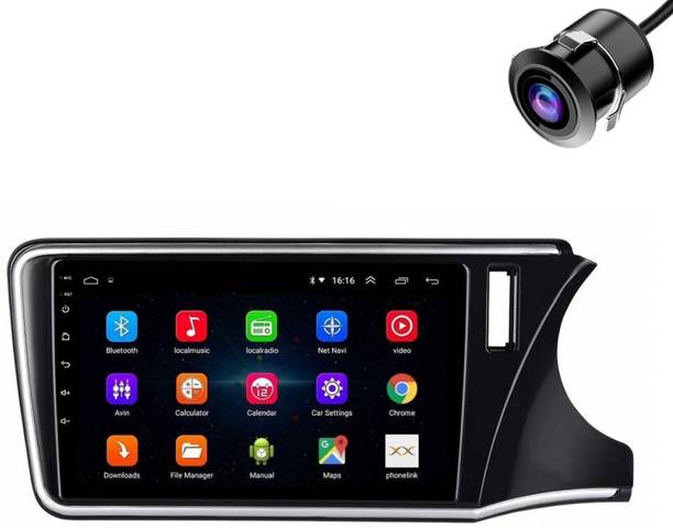 मॉडरवी 9Inch Android System for Honda City 2014-2020 2GB/32GB,Car Camera,Frame & Socket कार स्टीरियो
