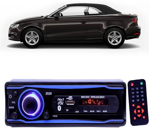 JBRIDERZ Blue 2029 USB/AUX/SD/BLUETOOTH/FM/MP3 BOOM MASTER STANDARD- G 5 Car Stereo