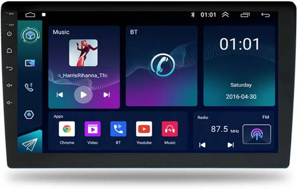 मॉडरवी A1 9In HD 1280 Android Display Auto Car Play 2GB RAM 32GBROM 1 HD Reverse Camera कार स्टीरियो
