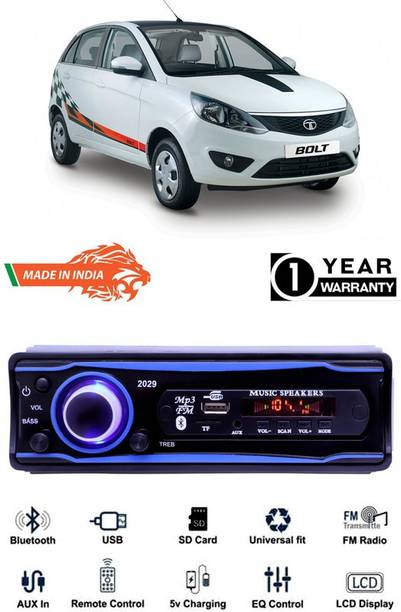 Dvis Blue 2029 USB/AUX/SD/BLUETOOTH/FM/MP3 BOOM MASTER STANDARD D-2480 Car Stereo