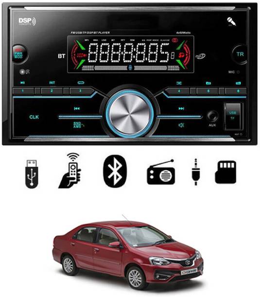 RKPSP Double Din Car Stereo MP3 Player with Bluetooth,FM,USB,AUX,Audio Receiver-259 Car Stereo