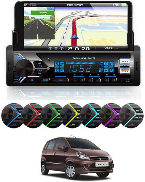 MATIES Media Player With Phone Holder MP3 Player with BT/FM/USB/AUX For-Zen Estilo Car Stereo