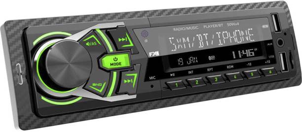 FXI A-1040 Charge Pro+ DUAL USB Bluetooth Wireless With Phone Caller Id Receiver कार स्टीरियो