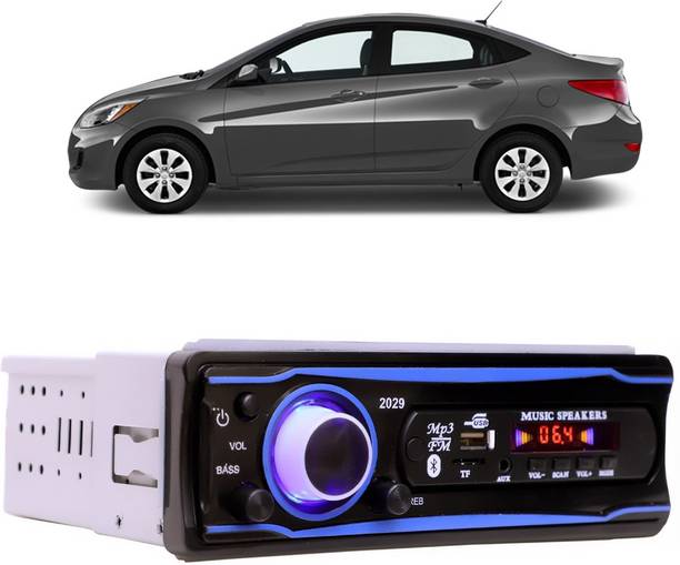 JBRIDERZ Blue Stereo-2029 BLUETOOTH/USB/SD/AUX/FM/MP3 (BLUE & Black)-170 Car Stereo