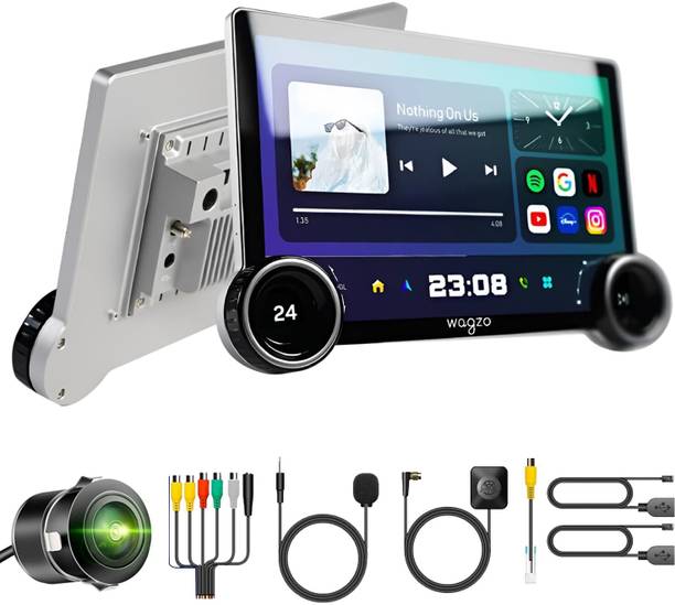 Wagzo 2KDiamondCarAndroid10.1In,4GB+64GB,4thGen,QLED4Core|WAP-16|360DgreeCameraSupport Car Stereo