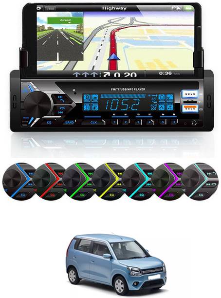 MATIES Media Player With Phone Holder MP3 Player with BT/FM/USB/AUX For Universal-305 Car Stereo