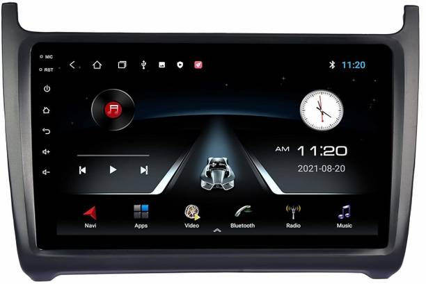 BASSOHOLIC 9 Inch Android Auto/CarPlay | 4/64GB | IPS Display for Ameo | GPS, AHD Camera AX3 Car Stereo