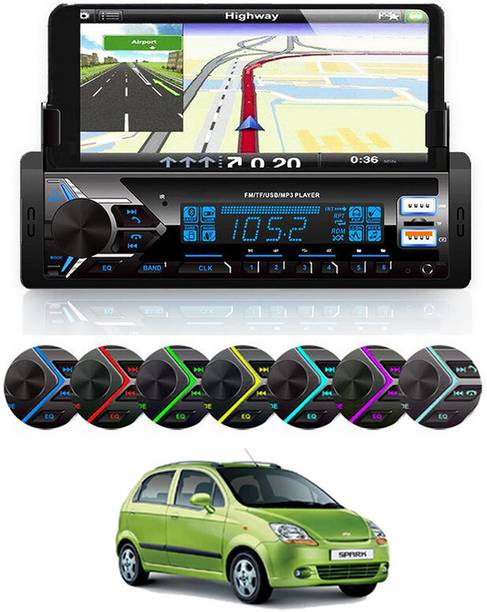 RKPSP Car Stereo MP3 Player with Phone Holder/BT/FM/USB/AUX/TF Card Universal-205 Car Stereo