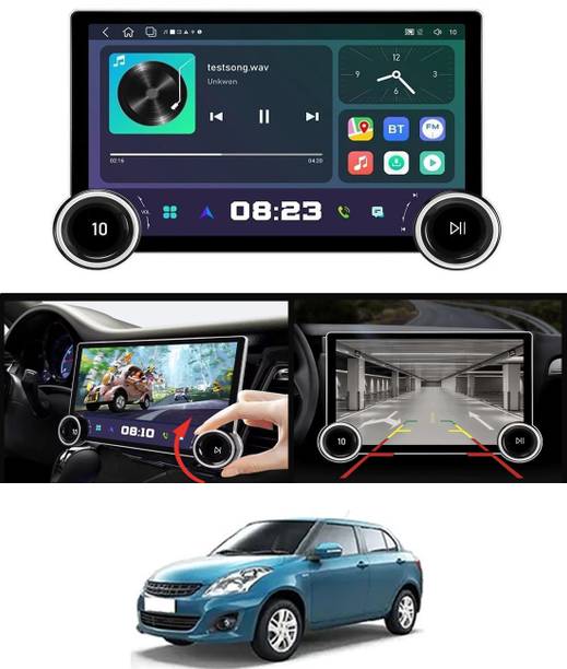 monolive Stylist Diamond 10inch Full HD 64GB High Storage Dashboard Screen For Car-255 Car Stereo