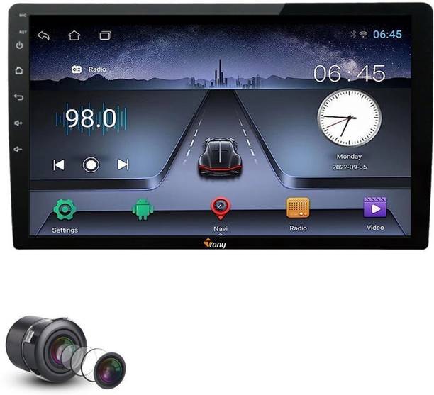 Trony 9 Inch IPS Display Android Auto/Carplay |4GB RAM 64GB ROM|Reverse Parking Camera Car Stereo
