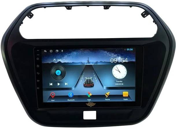 मॉडरवी 9 Inches Advanced Android System for Mahindra TUV 300 & Camera Frame with Socket कार स्टीरियो
