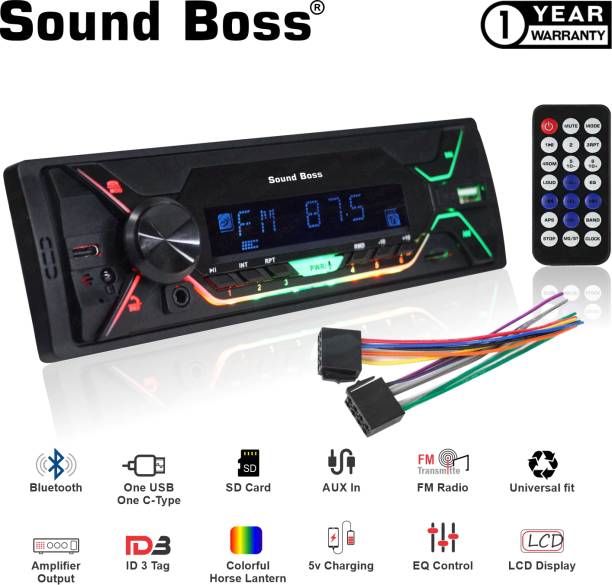 Sound Boss SB-3257U Charge Pro+ DUAL USB/Bluetooth/FM/AUX/SD/UNIVERSAL Car Stereo