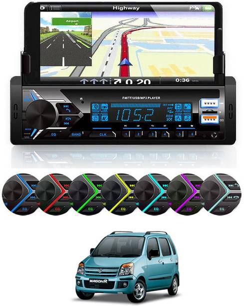 RKPSP Car Stereo MP3 Player with Phone Holder/BT/FM/USB/AUX/TF Card Universal-249 Car Stereo
