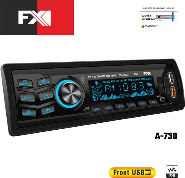 FXI A-730 Charge Pro+ DUAL USB Bluetooth Wireless With Phone Caller Id Receiver Car Stereo
