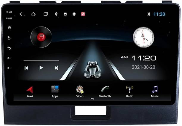 BASSOHOLIC 9 Inch Android Auto/CarPlay | 4/64GB | IPS Display for WagonR | GPS, AHD Camera Car Stereo