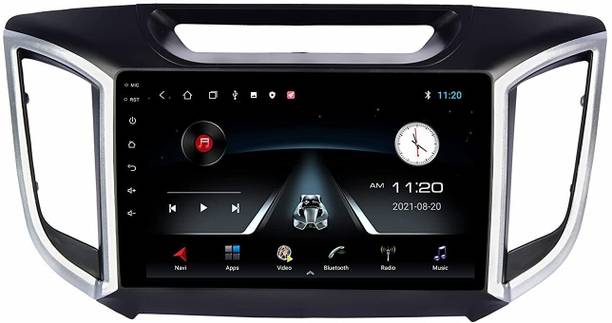 मॉडरवी 9Inch Android System for Hyundai Old Creta(2015-19) 2/32GB,Camera,Frame & Socket कार स्टीरियो