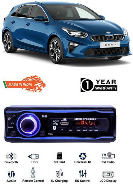 Dvis Blue 2029 USB/AUX/SD/BLUETOOTH/FM/MP3 BOOM MASTER STANDARD D-1778 Car Stereo