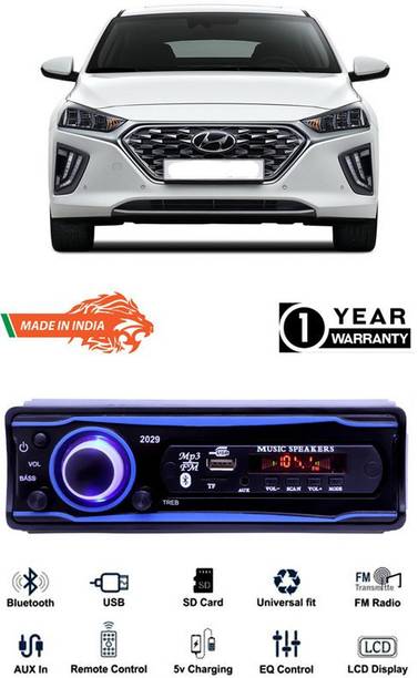 Dvis Blue 2029 USB/AUX/SD/BLUETOOTH/FM/MP3 BOOM MASTER STANDARD D-3641 Car Stereo