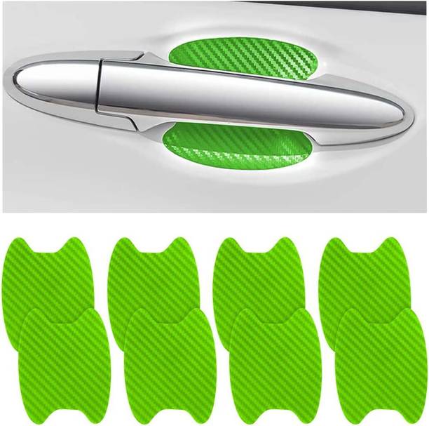 krasa Car Door Handle Bowl Sticker (4) GREEN Car Pet Door Protector