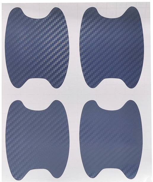 krasa Car Door Handle Bowl Sticker (4) BLUE Car Pet Door Protector