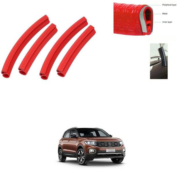 PROEDITION Door Guard Buffer Door Protector Red 4pcs X254 Car Pet Door Protector