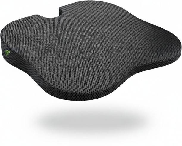 MIVOR Black Fabric Car Pillow Cushion for Universal For Car