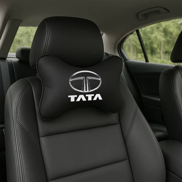 ज़ूम ट्रेड काला पॉलिएस्टर Tata के लिए कार पिल्लो कुशन