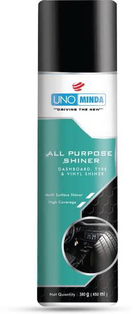 UNO MINDA Liquid Car Polish for Dashboard, Bumper, Exterior, Leather, Metal Parts