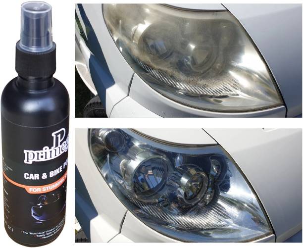 PRIMEGIC Liquid Car Polish for Bumper, Chrome Accent, Dashboard, Exterior, Headlight, Leather, Metal Parts, Windscreen