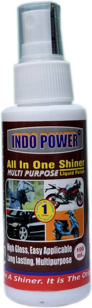 INDOPOWER ALL IN ONE SHINER 100ml. COV61 Vehicle Interior Cleaner