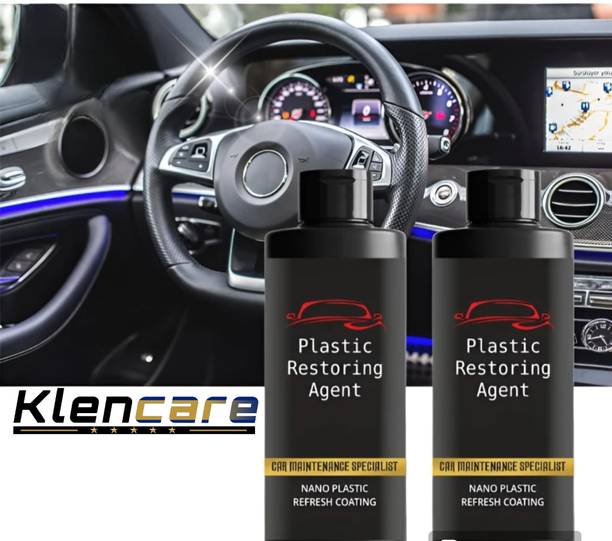 Klencare Liquid Car Polish for Dashboard, Leather, Windscreen, Headlight, Metal Parts