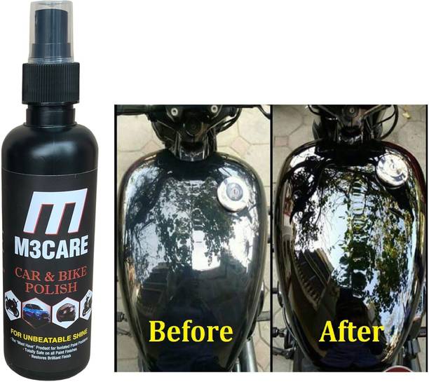 M3CARE Liquid Car Polish for Exterior, Dashboard