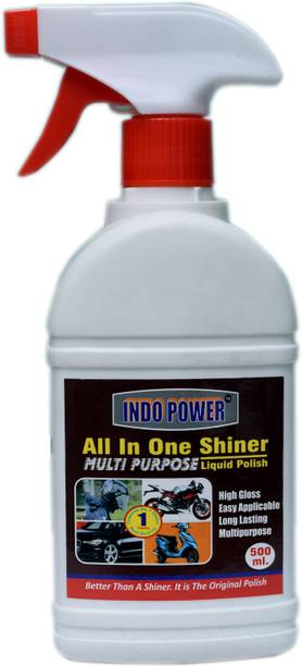 INDOPOWER ALL IN ONE SHINER SPRAY 500ml. COV64 Vehicle Interior Cleaner