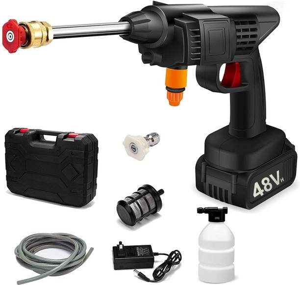 ARYAVARTENT 48V Portable Pressure Washer with Rechargeable Battery 12000mah Cordless Pressure Washer