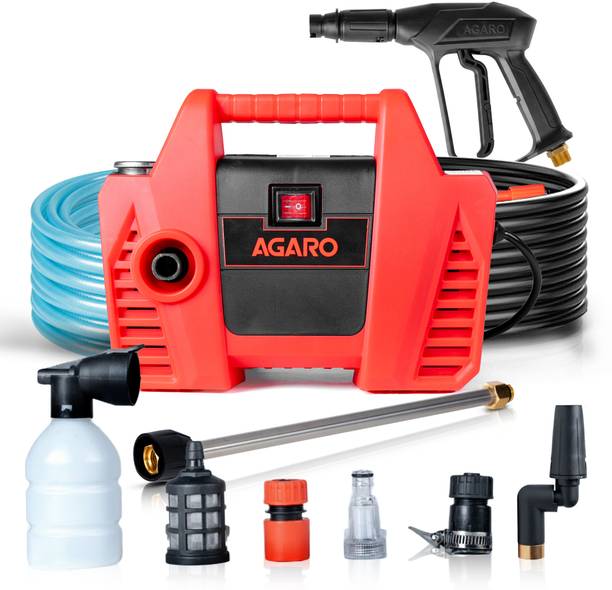 AGARO Regent High Pressure Washer | 1600W Motor | 120 Bar Max Pressure, 5.5 L/Min Flow Pressure Washer