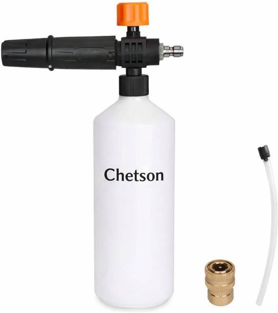 Chetson Heavy Duty Professional Foam Cannon Lance 1 ltr with 1/4 Brass Quick Adapter Spray Gun