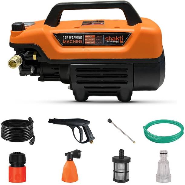 shakti Technology High Pressure Car Washer Machine 2200 Watts and Pressure 140 Bar Pressure Washer