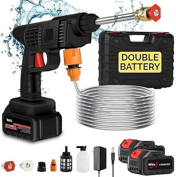 BVENTERPRISE Cordless Portable Wireless Pressure Washer Gun 48V (dubal batri) Spray Gun