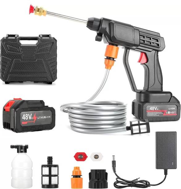 Leemoza Wireless Car Pressure Washer, High Pressure Spray Gun Machine, Multi-Purpose Spray Gun