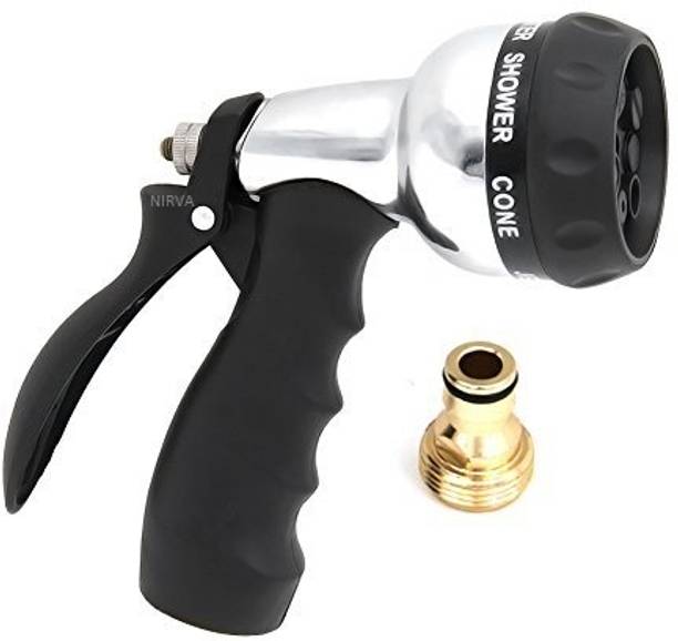 NIRVA 8 In 1 Garden Water Spray Gun for Car Washing Plant Watering Garden Cleaning Pressure Washer